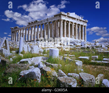 GR - Athen: Die Akropolis Stockfoto