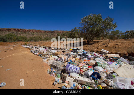 Deponie im australischen outback Stockfoto