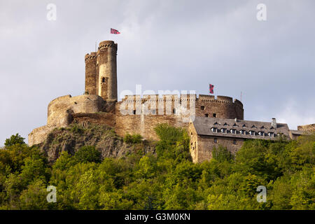 Ehrenburg, Brodenbach, Mayen-Koblenz Burgviertel, Rheinland-Pfalz, PublicGround Stockfoto