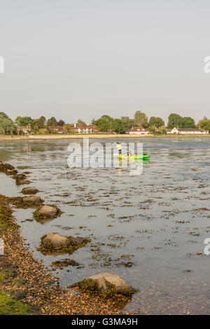 Bosham an einem warmen Sommern Tag - Bosham, West Sussex, England, UK. Stockfoto