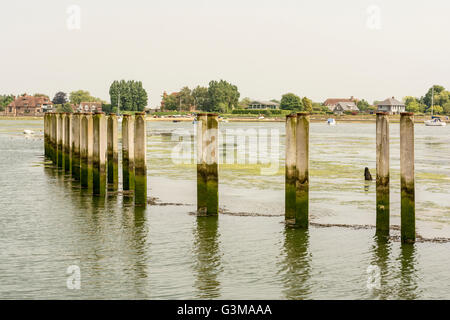 Bosham an einem warmen Sommern Tag - Bosham, West Sussex, England, UK. Stockfoto