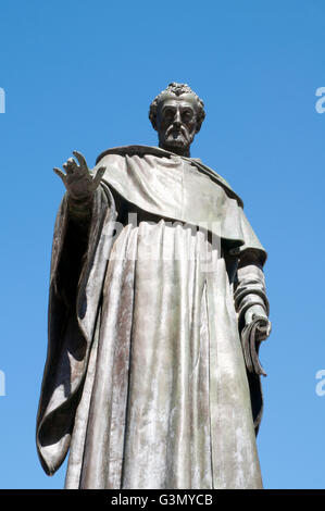 Fray Luis de León Statue. Salamanca, Spanien. Stockfoto