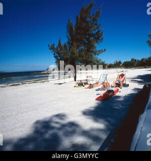 Erholung bin Lac Anosy Auf Madagaskar, Madagaskar-1989. Erholung am See Anosy auf der Insel Madagaskar, Madagaskar 1989. Stockfoto