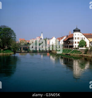 Reise Durch Bayern, 1980er Jahre Deutschland. Reise durch Bayern der 1980er Jahre. Stockfoto