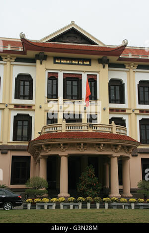 Museum der bildenden Künste in Hanoi (Vietnam). Stockfoto