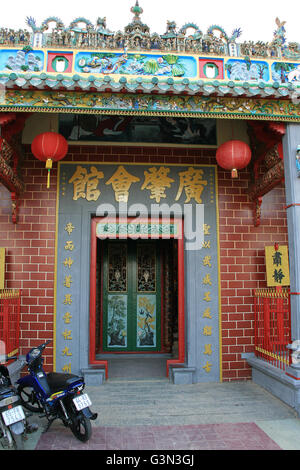 Die Ong-Tempel in Can Tho (Vietnam). Stockfoto