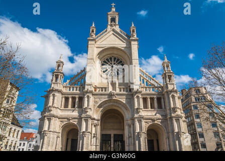Saint Catherine Kirche in Brüssel Stockfoto