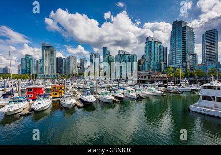 Vancouver ist die bevölkerungsreichste Stadt in der kanadischen Provinz British Columbia. Stockfoto