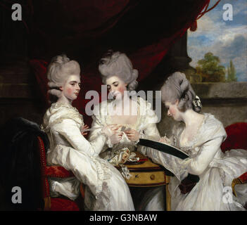 Sir Joshua Reynolds - Damen Waldegrave Stockfoto