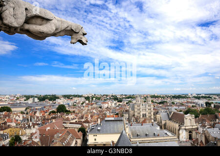 Wasserspeier von Philip Le Bon Tower, Dijon, Cote d ' or, Burgund, Frankreich Stockfoto