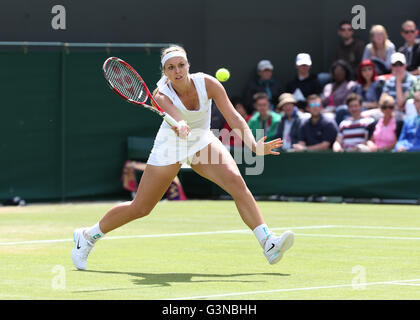 Sabine Lisicki, GER, Wimbledon Championships 2012 AELTC, ITF Grand-Slam-Tennis-Turnier, London, England, Vereinigtes Königreich Stockfoto