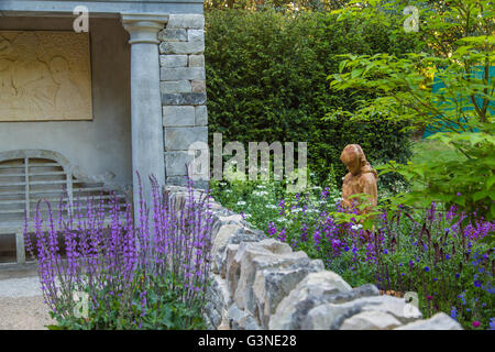 RHS Chelsea 2016 - Meningitis jetzt Futures Garten - John Everiss, Designer Stockfoto