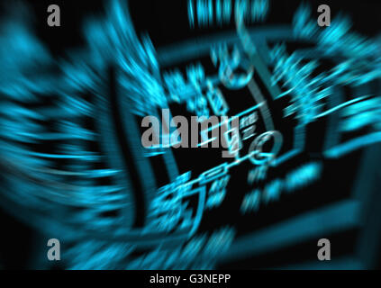 abstrakte digitale Hintergrund Stockfoto