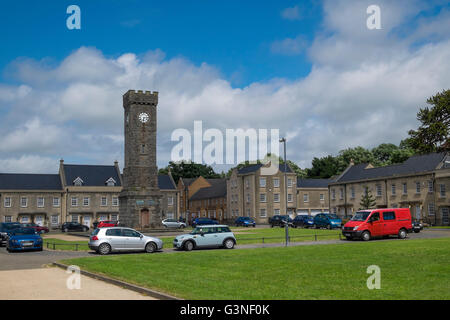 Parnell Road Stoke Park Bristol Dorfanger und Turm Stockfoto