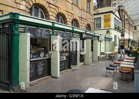 Bristol Stadt England UK St Nicholas Market Stockfoto