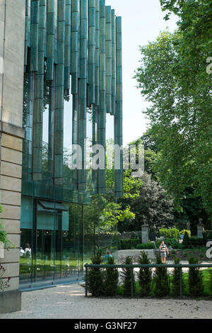 Baden Sie eine historische georgianische Stadt im Somerset England UK Holburne Museum Cafe Stockfoto