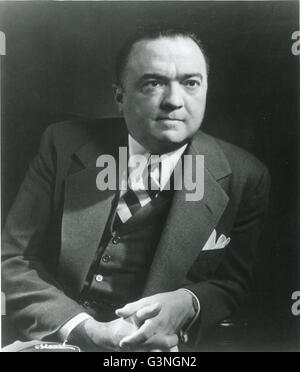 J. Edgar Hoover (1895 – 1972), Direktor des FBI Stockfoto