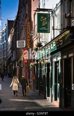 Merseyside, Liverpool, Mathew Street, die Trauben Gastwirtschaft Stockfoto