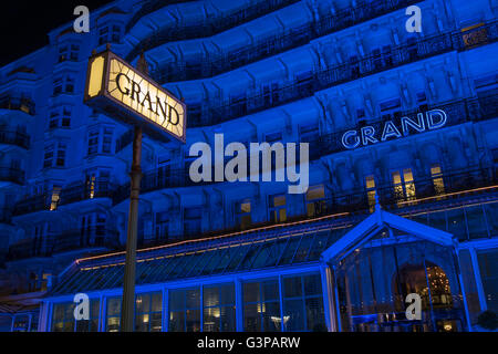 Das Grand Hotel Brighton Seafront Brighton Sussex England UK Stockfoto