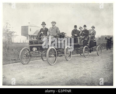 LOUISIANA: Carollton Avenue, New Orleans, antique print 1907 Stockfoto