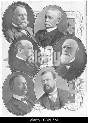 Kanadier: Stephen; Drummond; Van Horne; Strathcona; Shaughnessy; Hays, 1907 Stockfoto