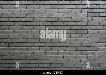 Gemauerte Wand gemalt grau Hintergrundbild Stockfoto