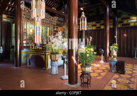 Chua Thien Mu Pagode, Hue, Vietnam, Südostasien, Asien Stockfoto