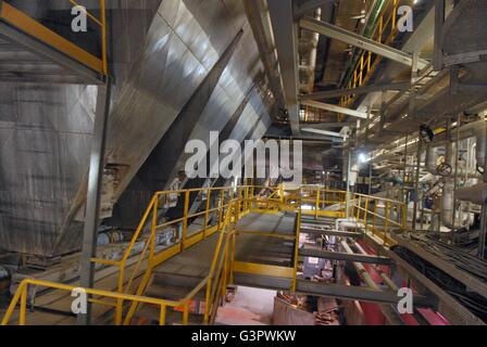 Brescia (Italien), Verbrennungsanlage und Abfall in Energie-Anlage Stockfoto