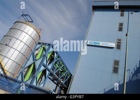 Brescia (Italien), Verbrennungsanlage und Abfall in Energie-Anlage Stockfoto