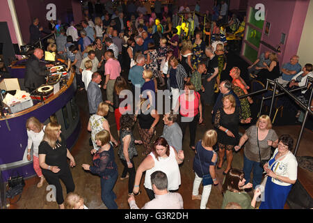 Nördlichen Seele Disco-Dance-Wiedervereinigung der 1960er Jahre Mods Terry Heath Reunion 2016 Pic von Dave Bagnall Stockfoto