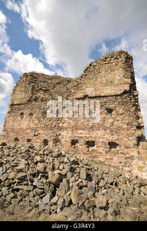 Saris Burgruine in der Slowakei Stockfoto