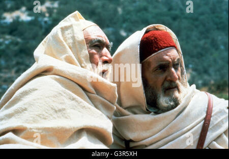 Löwe der Wüste, aka: Omar Mukhtar - Löwe der Wüste, Revolutionsfuehrer/USA 1980, Regie: Moustapha Akkad, Monia: Anthony Quinn Stockfoto