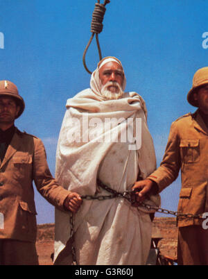 Löwe der Wüste, aka: Omar Mukhtar - Löwe der Wüste, Revolutionsfuehrer/USA 1980, Regie: Moustapha Akkad, Monia: Anthony Quinn Stockfoto