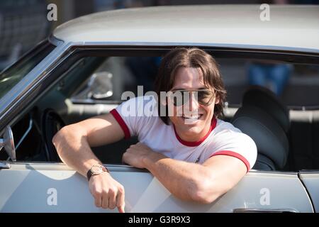 Jeder will einige Jahr: 2016-USA Regie: Richard Linklater Blake Jenner Stockfoto