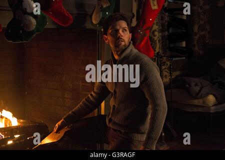 Krampus-Jahr: 2015 USA Regie: Michael Dougherty Adam Scott Stockfoto