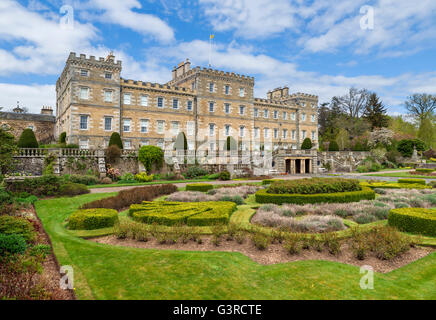 Die Rückseite des Mellerstain House, Gordon, Scottish Borders, Schottland, UK Stockfoto