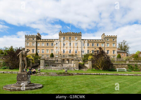 Die Rückseite des Mellerstain House, Gordon, Scottish Borders, Schottland, UK Stockfoto