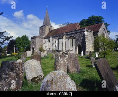 St. Nikolaus-Kirche. Pluckley. Kent. England. UK Stockfoto