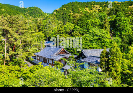 Ansicht des Nanzen-Ji-Tempel in Kyoto Stockfoto