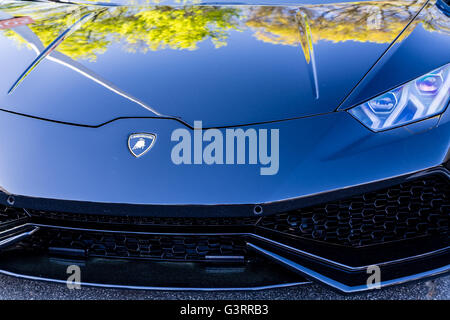 ATLANTA, GEORGIA - 1. Mai 2016: Koffein und Octane ist ein staatlich anerkanntes Autoshow statt monatlich Hunderte von Cla anzeigen Stockfoto