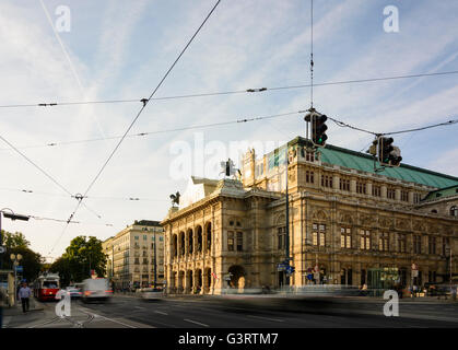 Staatliche Oper, Österreich, Wien, 01., Wien, Wien Stockfoto