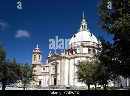 Das Heiligtum unserer lieben Frau von Sameiro in Braga, Portugal Stockfoto