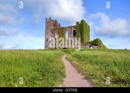 Ballycarbery Castle, Cahersiveen, County Kerry, Irland Stockfoto