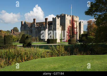 Hever Castle und Gärten, Hever, Kent, England, Vereinigtes Königreich, Europa Stockfoto