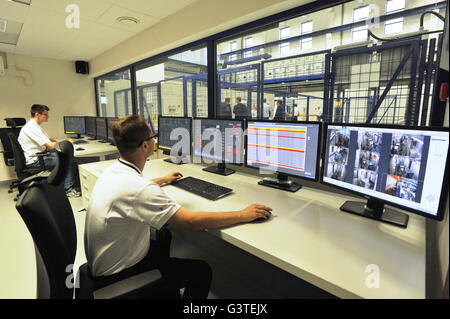 Die Westböhmische Universität (ZCU) in Pilsen, Tschechische Republik, die letzte der vier Zentren des regionalen Innovationszentrums für Elektrotechnik (Reis) ein neues, einzigartiges Forschungszentrum der Faculty of Electrical Engineering, am 15. Juni 2016 geöffnet. (Foto/Pavel Nemecek CTK) Stockfoto