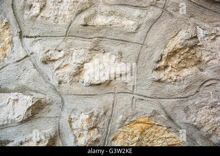 Alte Steinmauer Textur. Architektonisches Element. Großen Steinen. Grafik-Ressourcen. Massivwand. Stockfoto