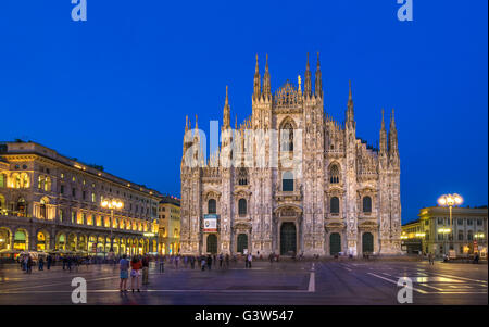 Mailänder Dom, Duomo di Milano, Wahrzeichen der Lombardei, Italien Stockfoto