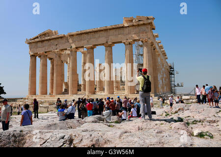 Parthenon, Akropolis, Athen, Griechenland. Stockfoto