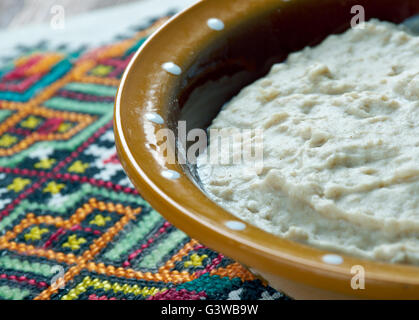 Dezhen Russischen Gericht Aus Haferflocken Und Verdorbene Milch Stockfotografie Alamy