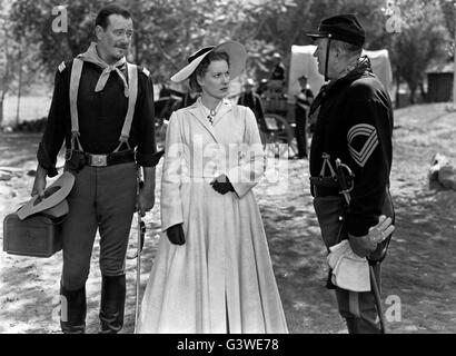 Rio Grande, USA 1950, Regie: John Ford, Monia: John Wayne, Maureen O'Hara, Victor McLaglen Stockfoto